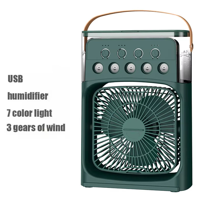Breezr™ 3-in-1 Portable Cooling Fan & Humidifier