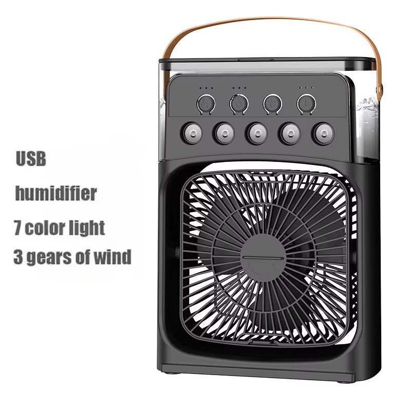 Breezr™ 3-in-1 Portable Cooling Fan & Humidifier