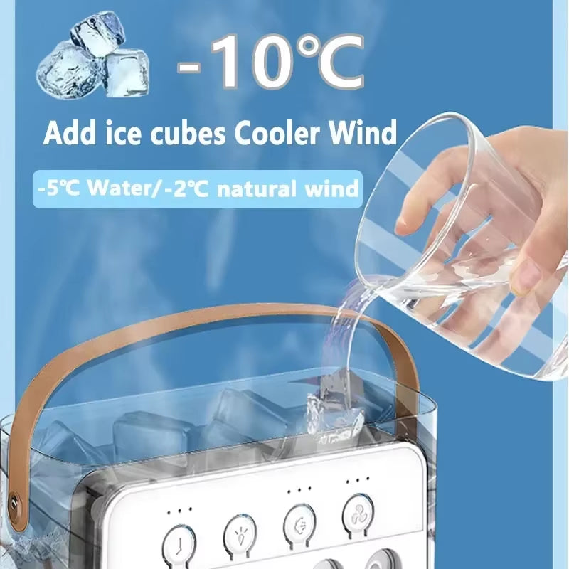 Breezr™ 3-in-1 Portable Cooling Fan & Humidifier